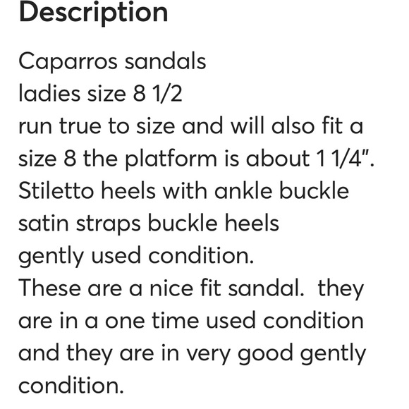 Caparros animal print satin platform stiletto heels 8.5 - Picture 13 of 13